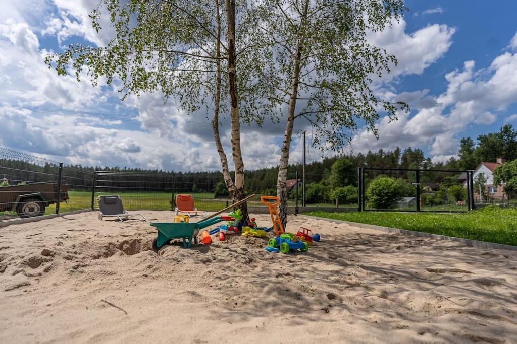 Wrzosowe Wzgorze - Domek Wiejski Klaczno Exteriör bild