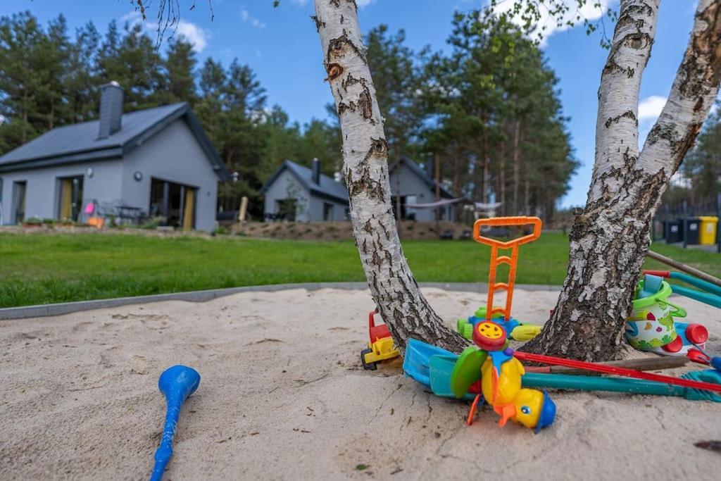 Wrzosowe Wzgorze - Domek Wiejski Klaczno Exteriör bild
