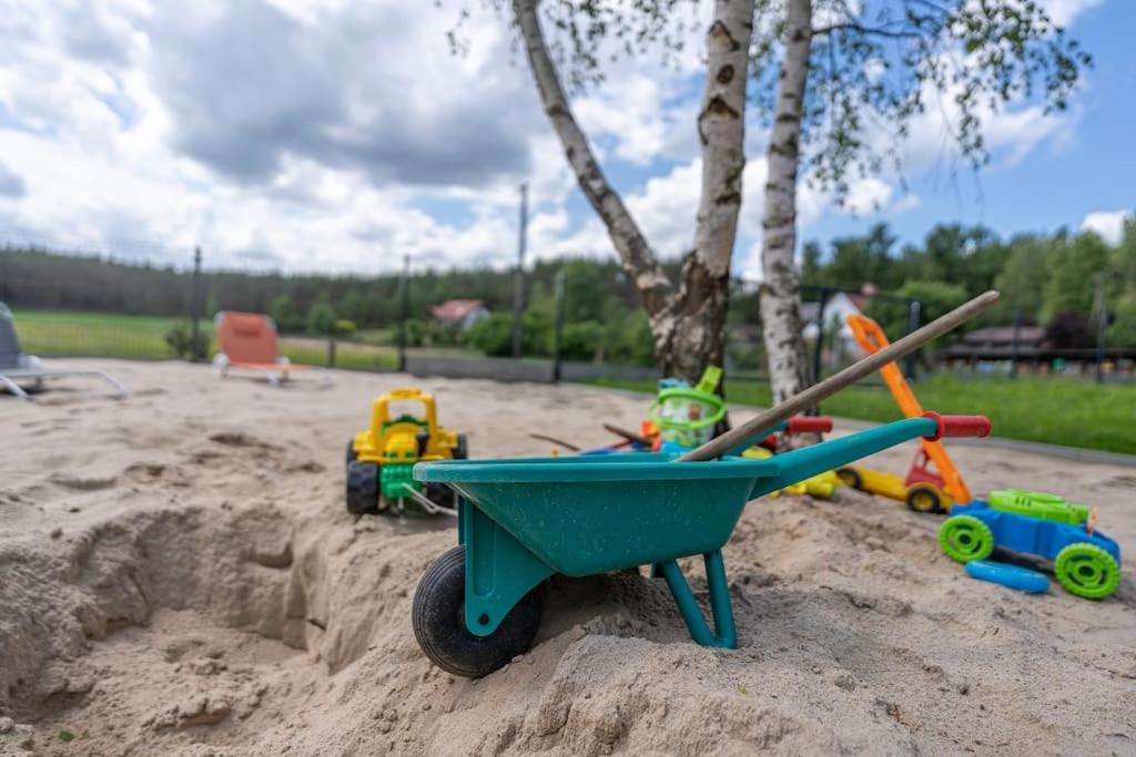 Wrzosowe Wzgorze - Domek Wiejski Klaczno Exteriör bild