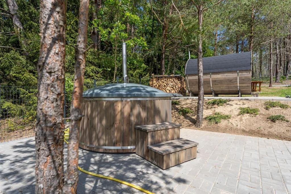 Wrzosowe Wzgorze - Domek Wiejski Klaczno Exteriör bild
