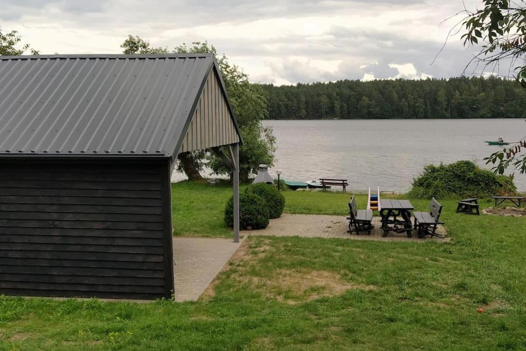 Wrzosowe Wzgorze - Domek Wiejski Klaczno Exteriör bild