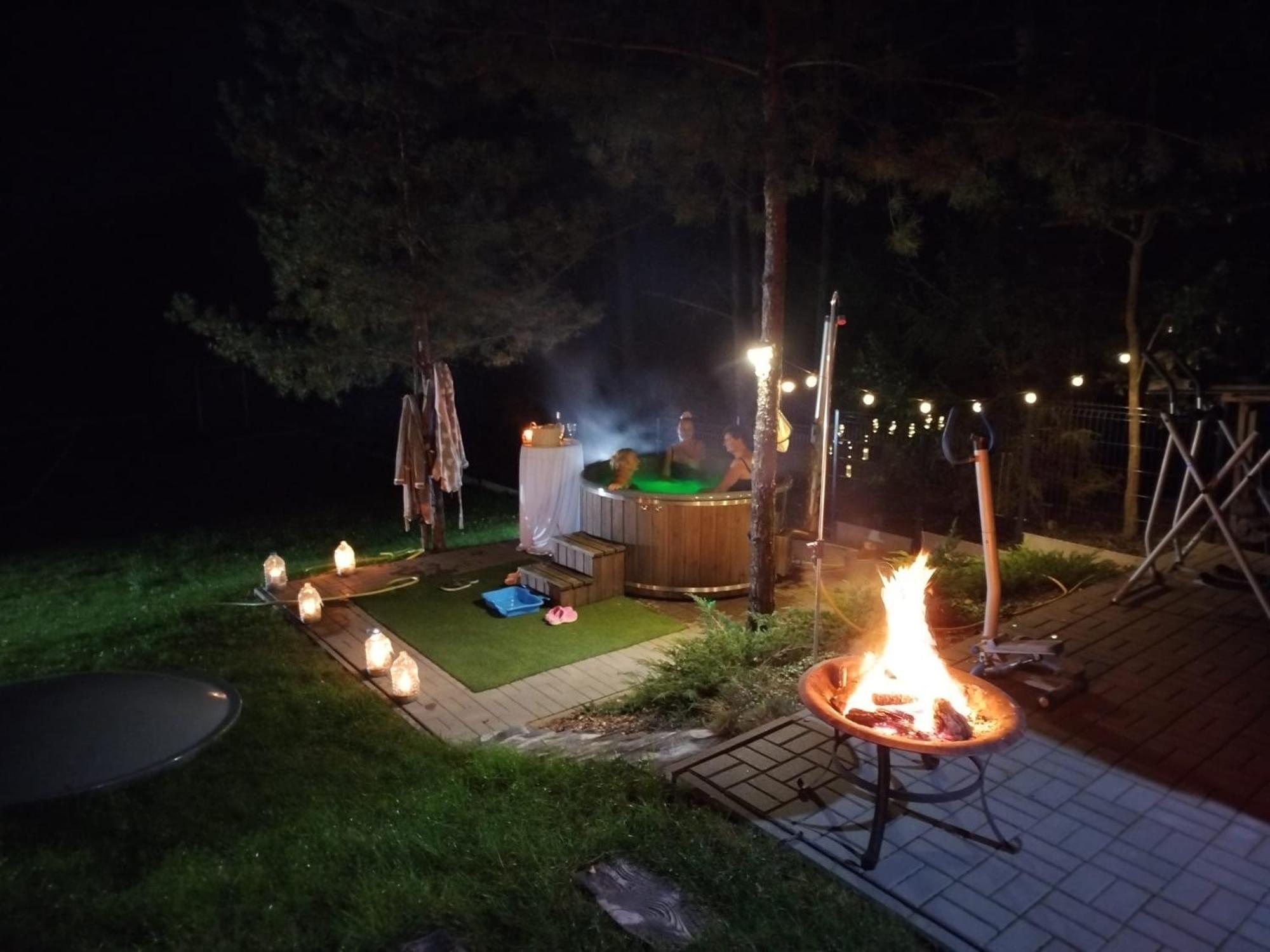 Wrzosowe Wzgorze - Domek Wiejski Klaczno Rum bild