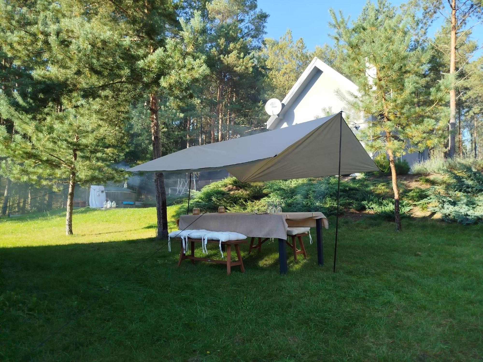 Wrzosowe Wzgorze - Domek Wiejski Klaczno Rum bild