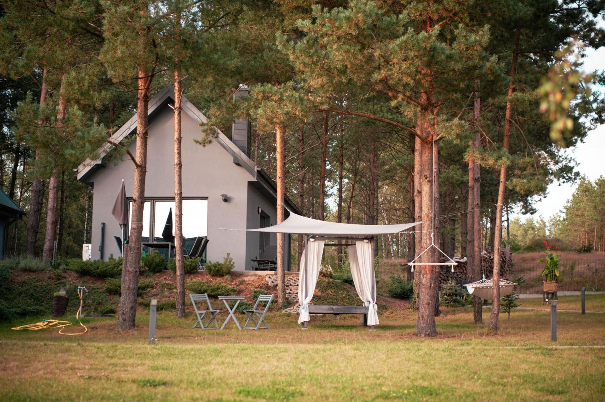 Wrzosowe Wzgorze - Domek Wiejski Klaczno Exteriör bild