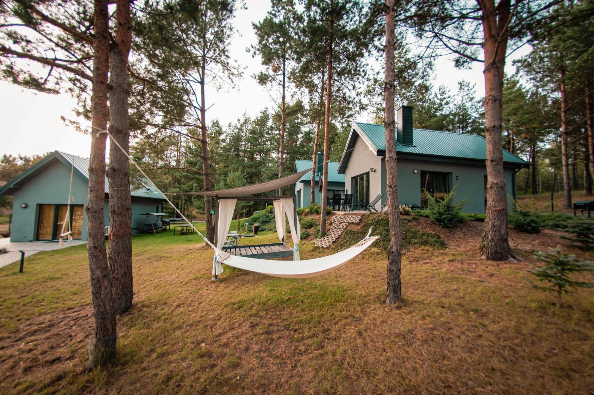 Wrzosowe Wzgorze - Domek Wiejski Klaczno Exteriör bild