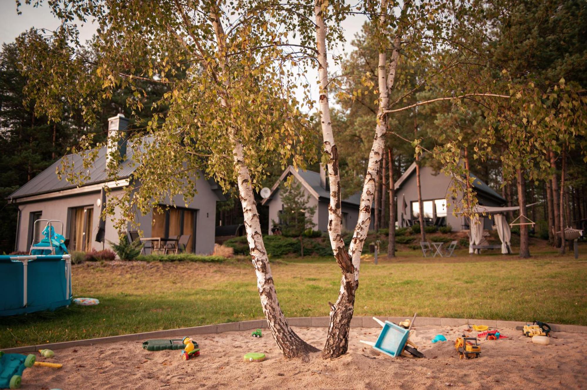 Wrzosowe Wzgorze - Domek Wiejski Klaczno Exteriör bild